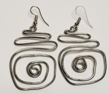 Wire Wrapped Earring