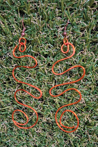 Wire Wrapped Earring
