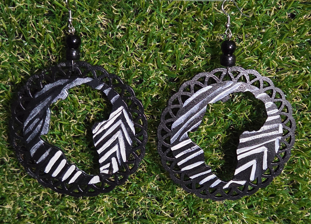 "Tribal Silhouette" Earrings