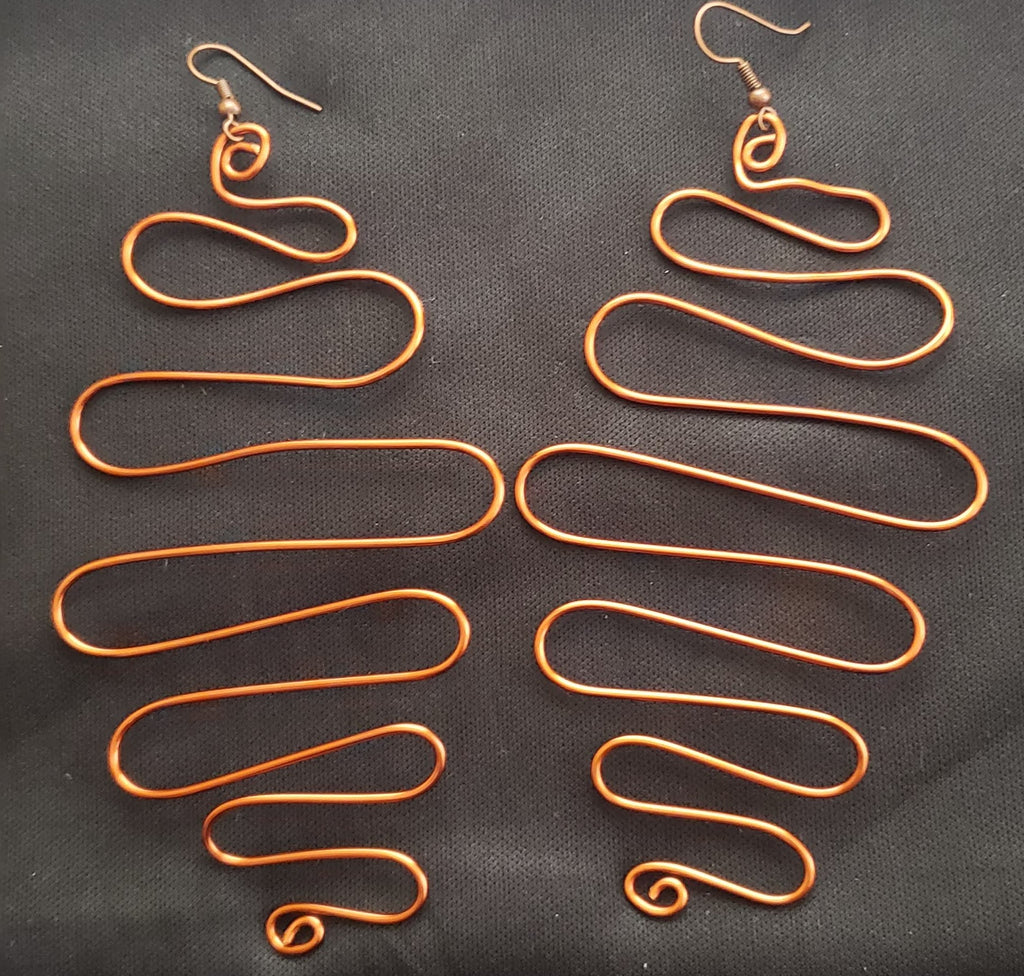 Wire Wrapped Earring