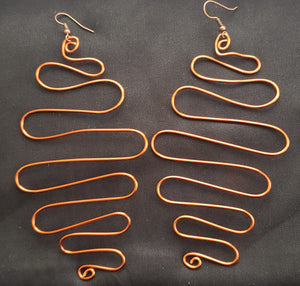 Wire Wrapped Earring