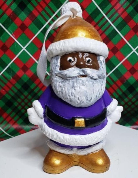 Santa (Gold & Purple)