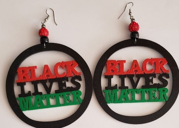 Black Lives Matter (Red, Black & Green)
