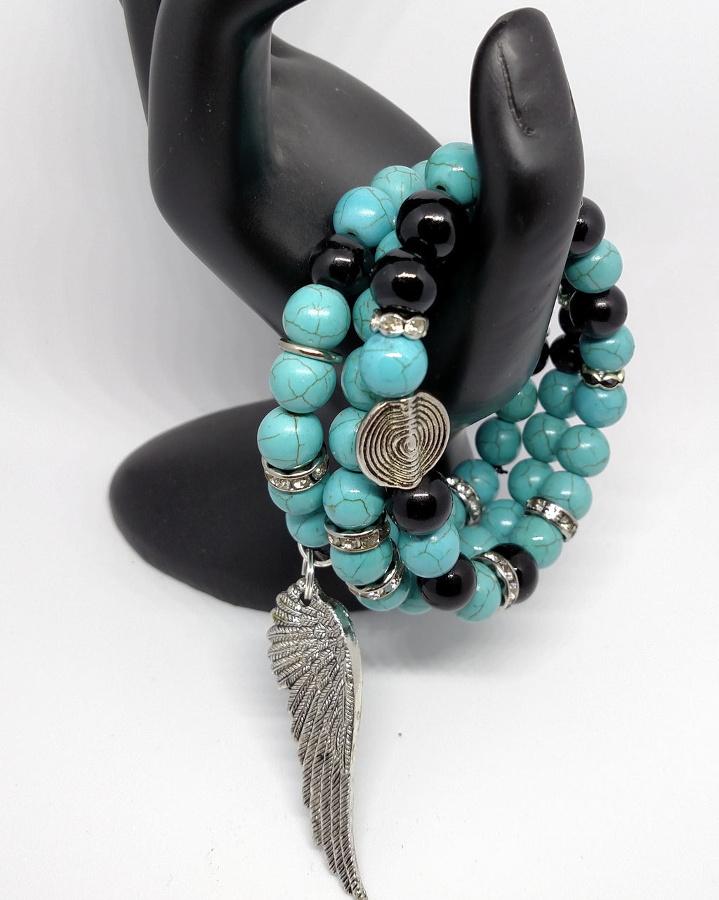 Turquoise n' Black Angel